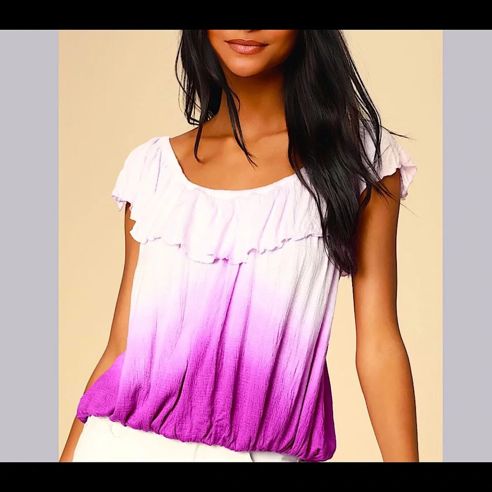 FREE PEOPLE Coral Lee Crop Top - Picture 2 of 11